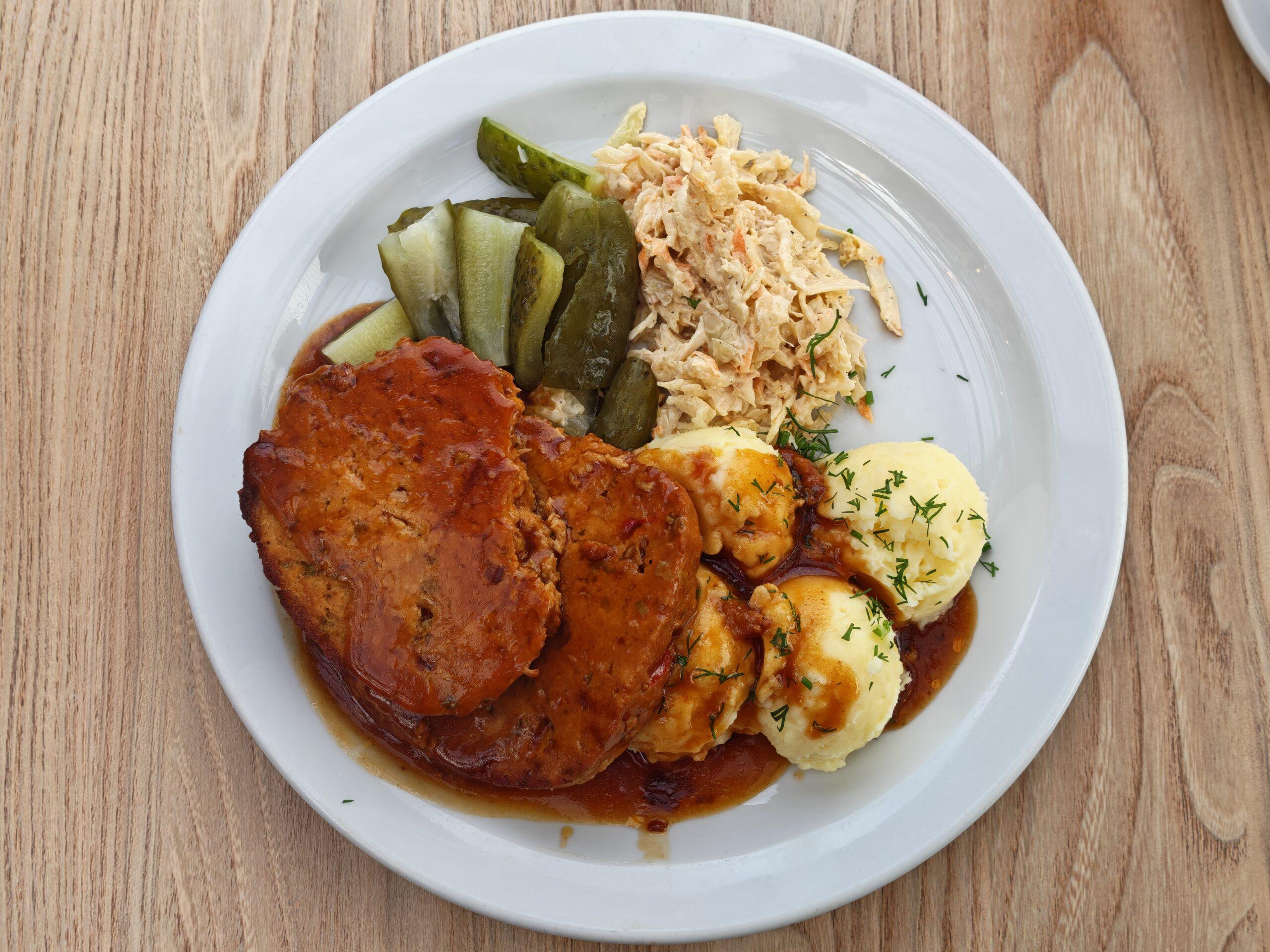 Pork Meatloaf with Gravy (EG, GL-W)